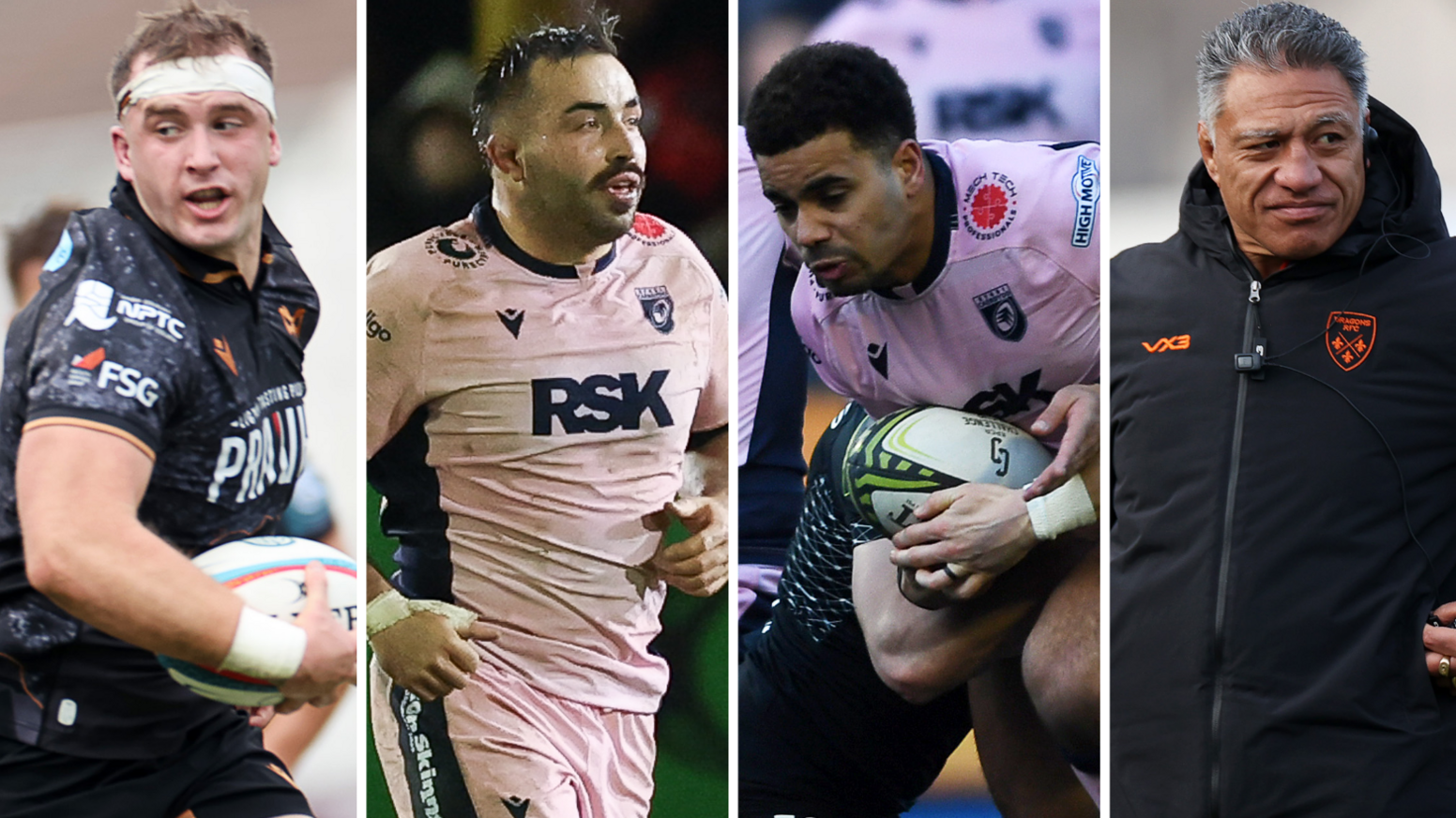 Morgan Morse, Liam Belcher, Ben Thomas and Filo Tiatia were all heavily involved in another action-packed weekend of European rugby