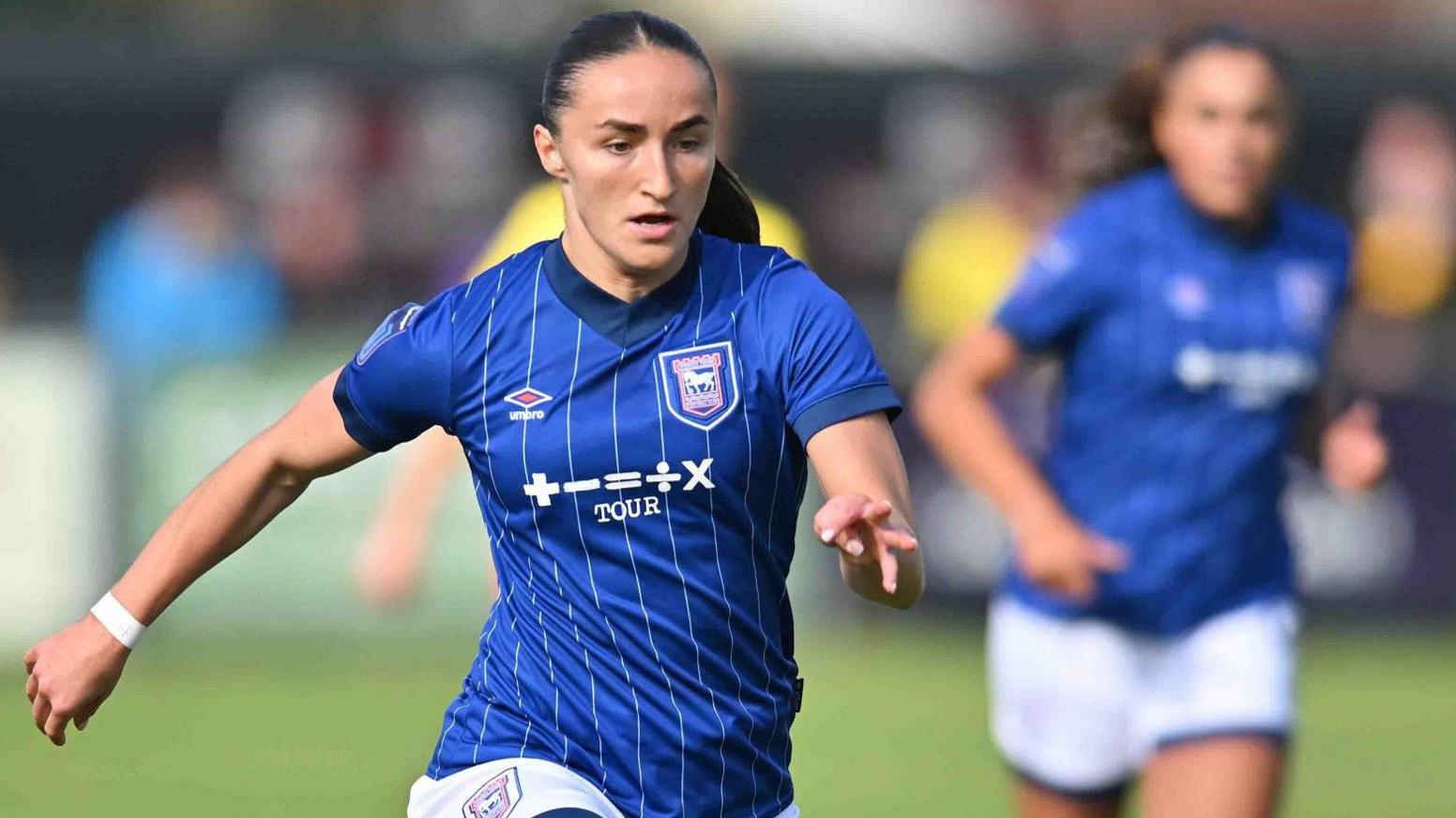 Sophie Peskett has scored eight goals for Ipswich Women so far this season