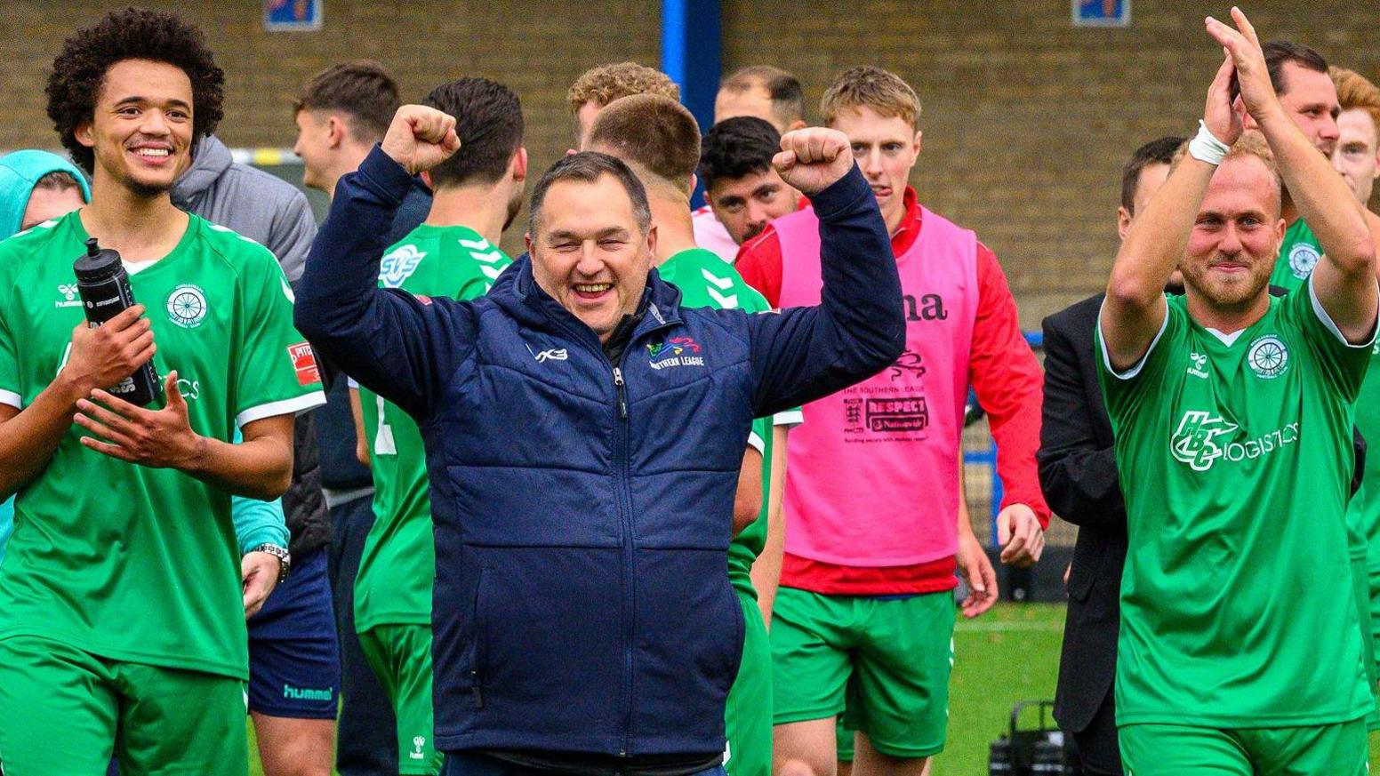 Dave Northfield of Biggleswade FC