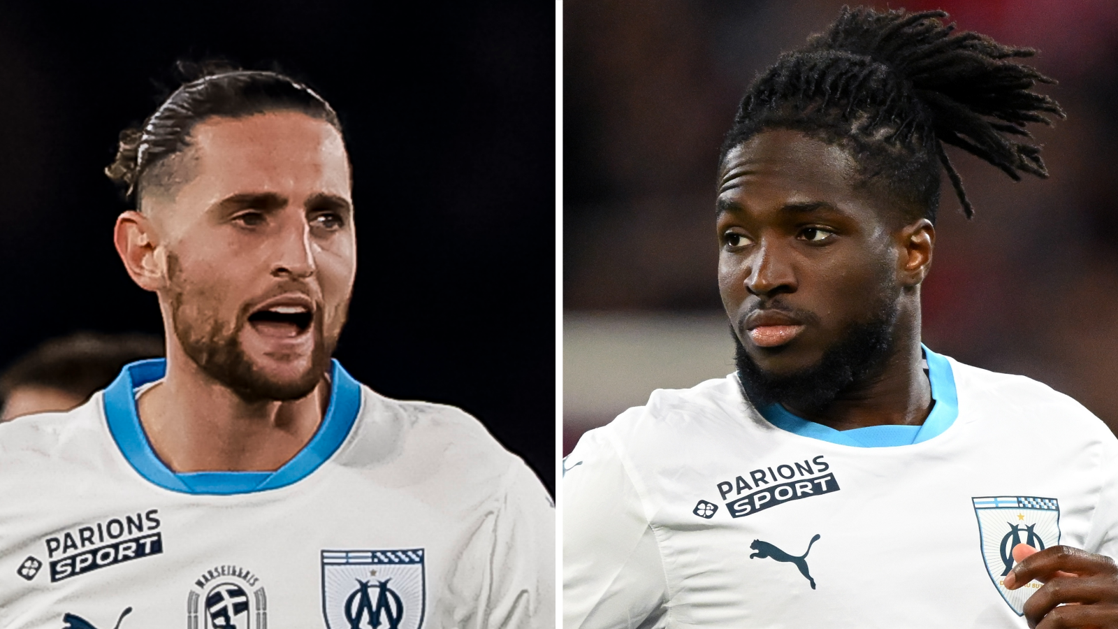 Adrien Rabiot and Jonathan Rowe 