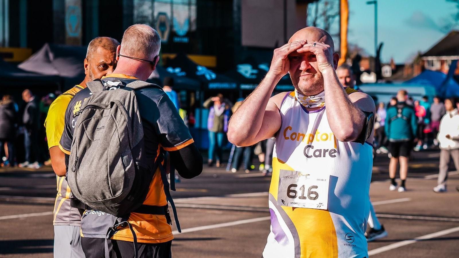 Runners in the Wolverhampton 10k race