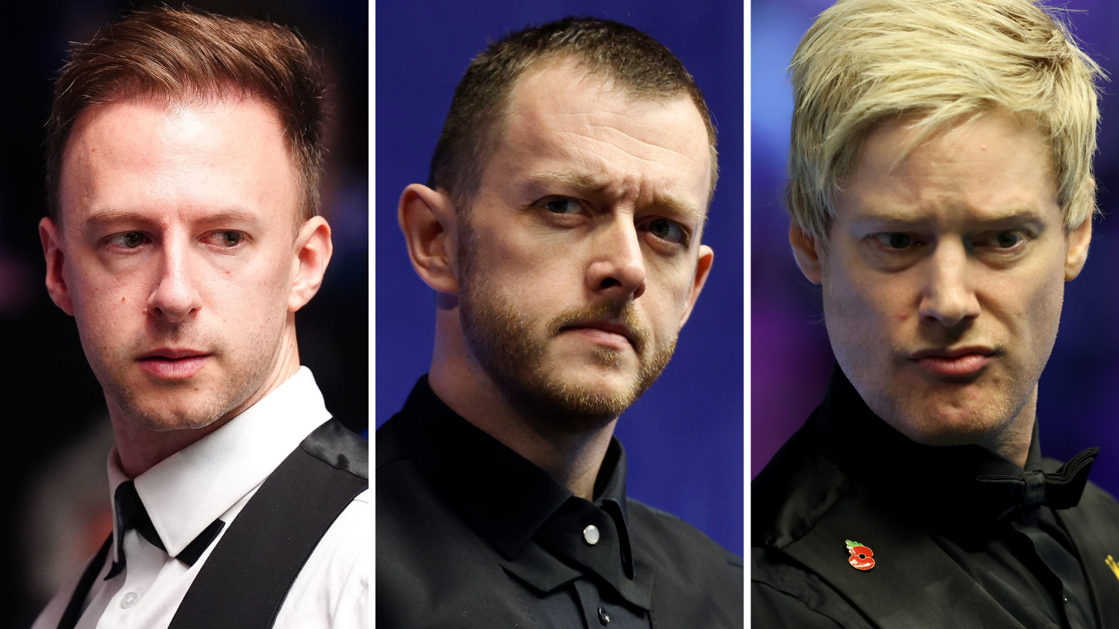 Judd Trump, Mark Allen and Neil Robertson