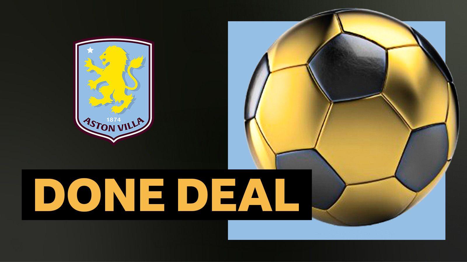Aston Villa done deal graphic