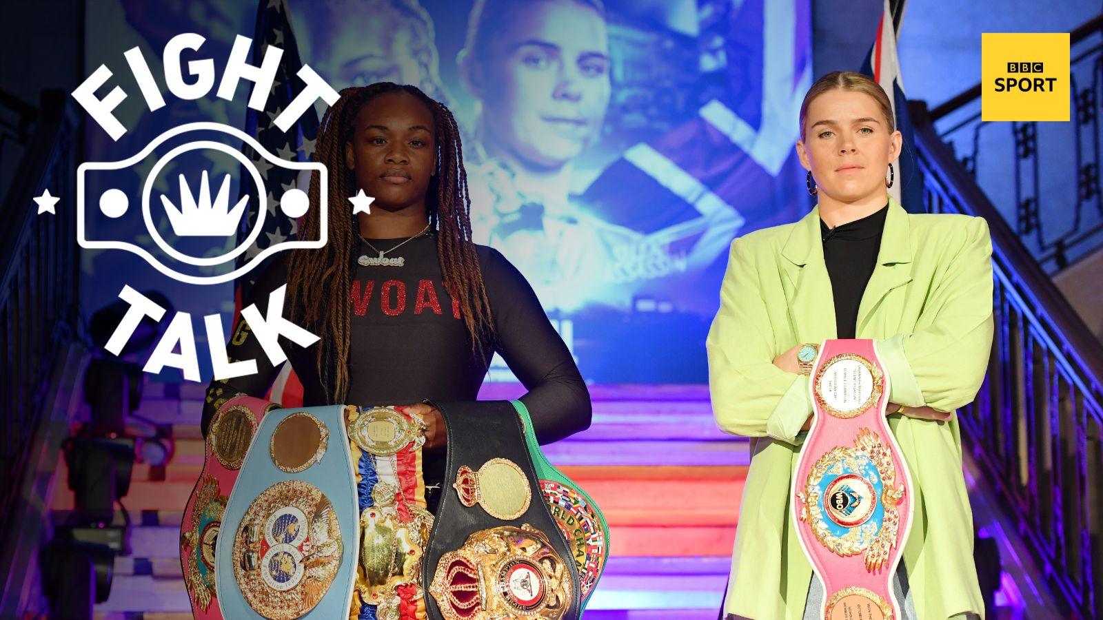 Claressa Shields and Savannah Marshall.