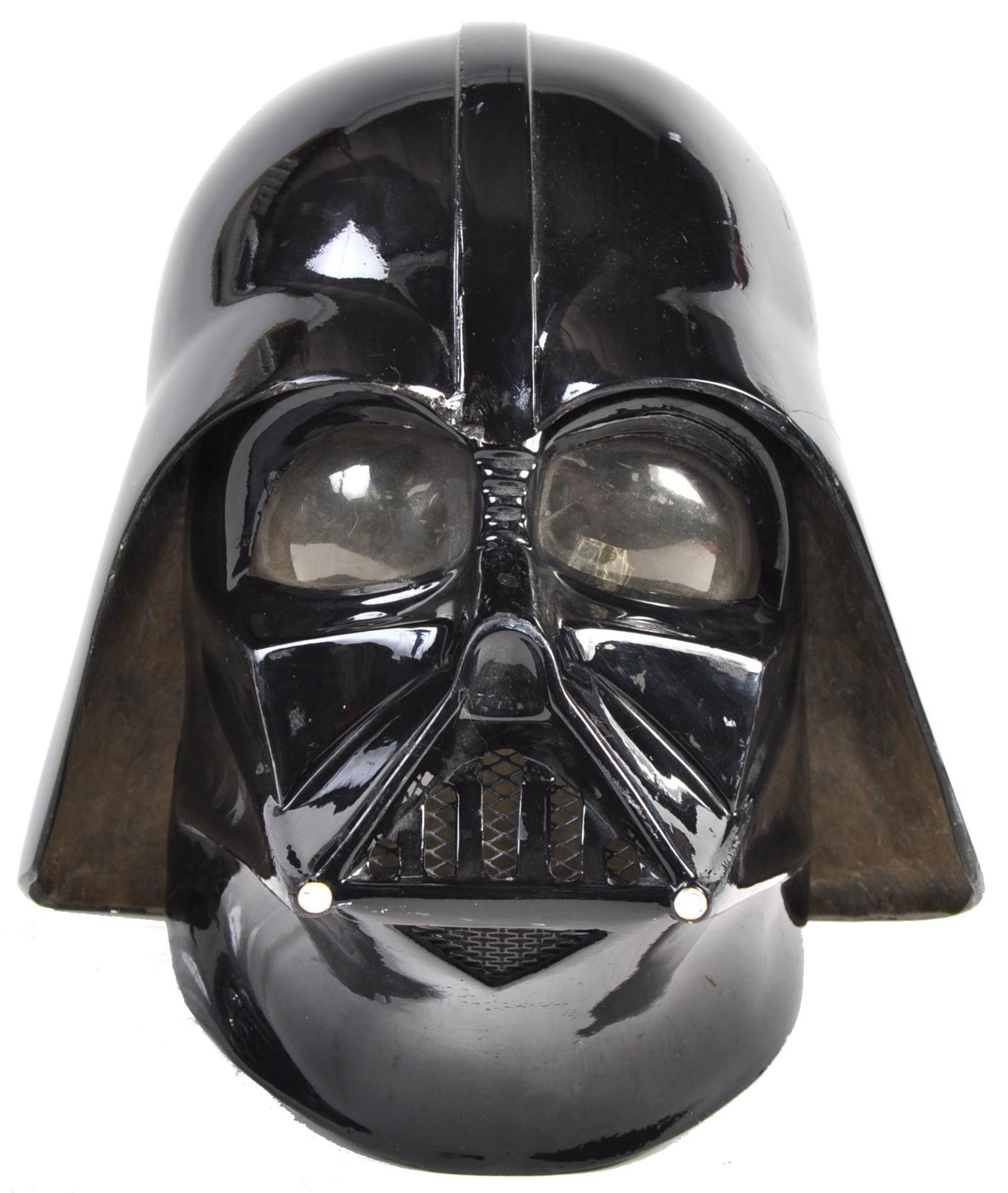 The replica Darth Vader mask being sold off