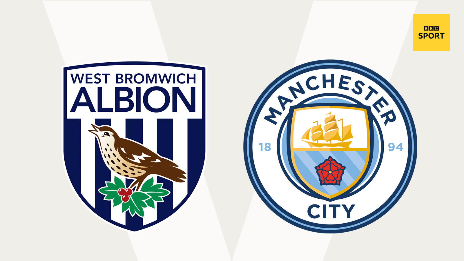 West Brom v Man City