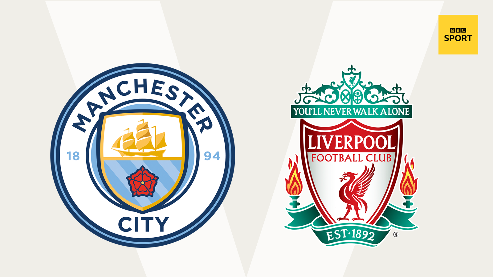 Manchester City v Liverpool graphic