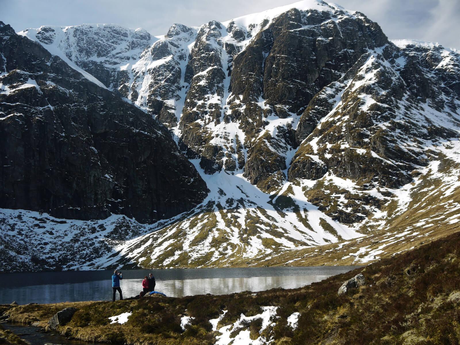 Lochan a' Choire on 26 March