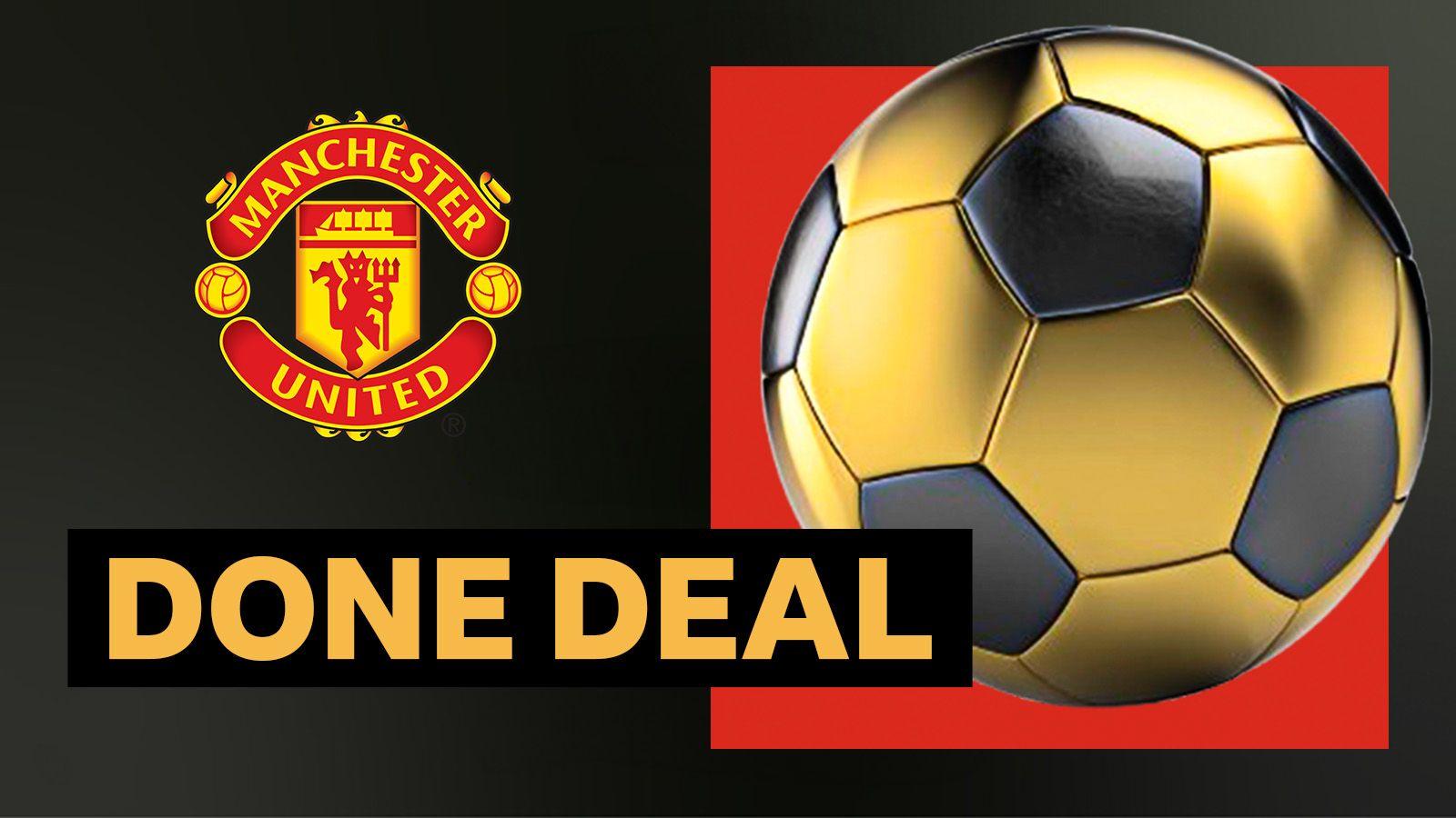 Manchester United done deal graphic