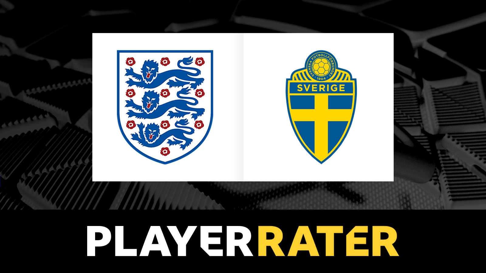 England v Sweden player rater graphic