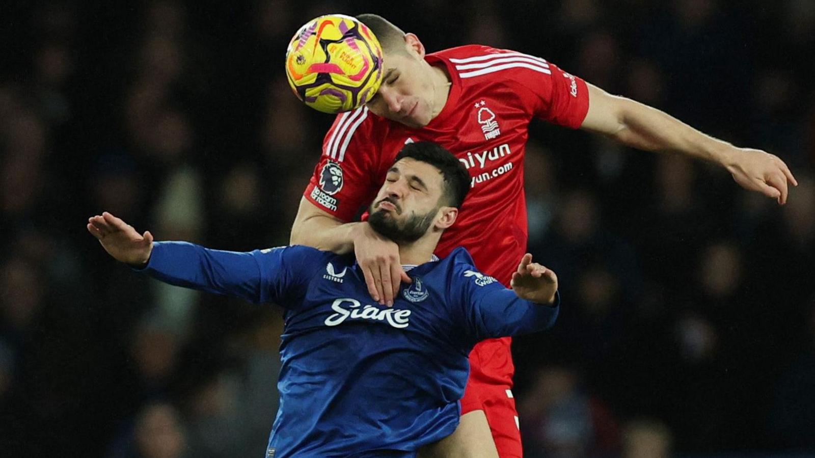 Nottingham Forest defender Nikola Milenkovic