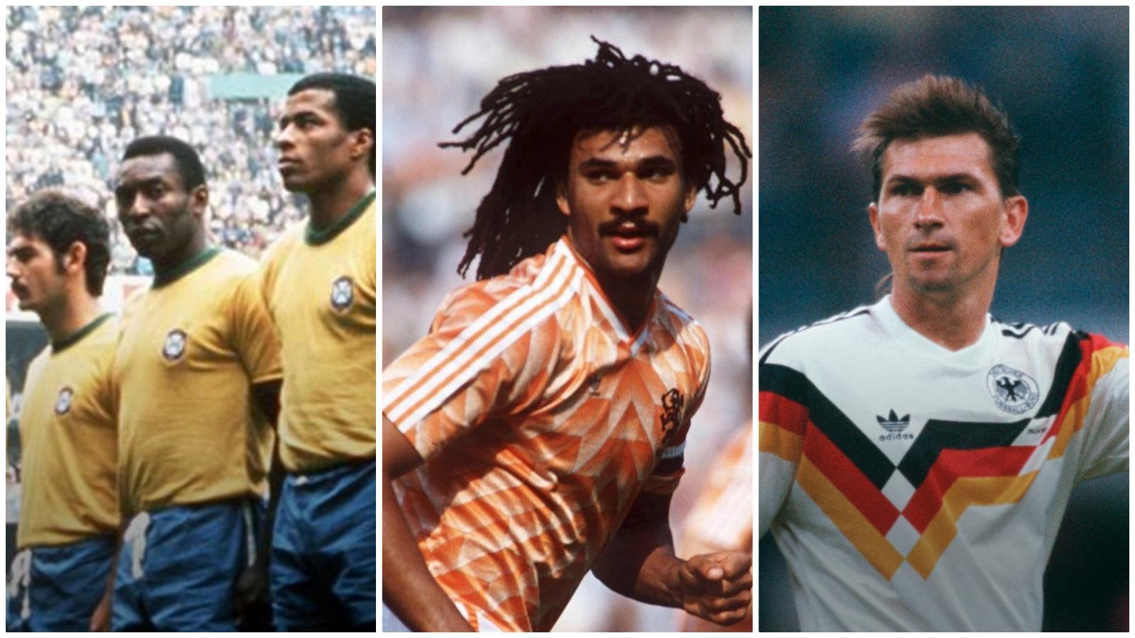 Brazil 1970, Netherlands 1988 and West Germany 1990