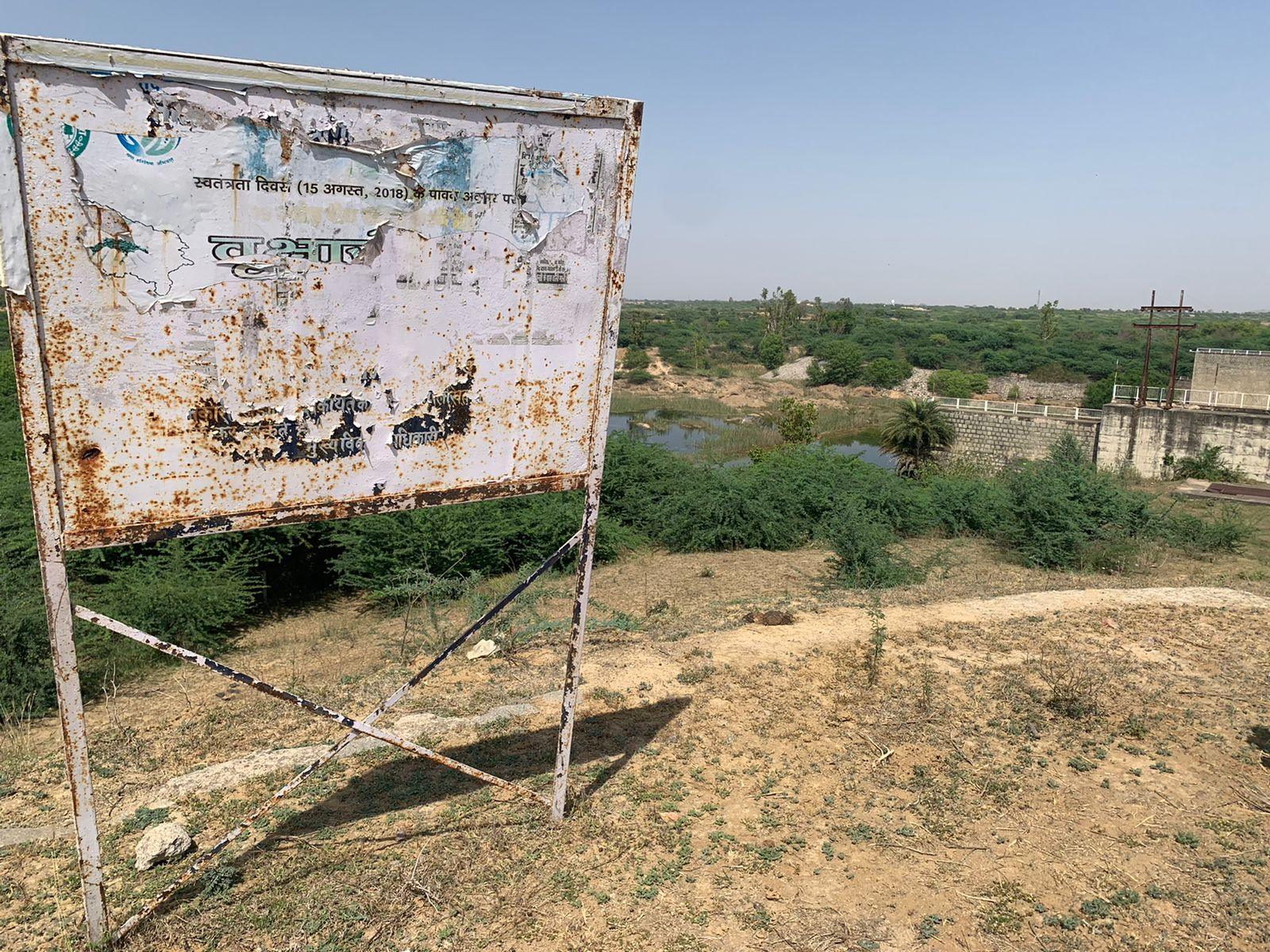 A failed plantation in Uttar Pradesh