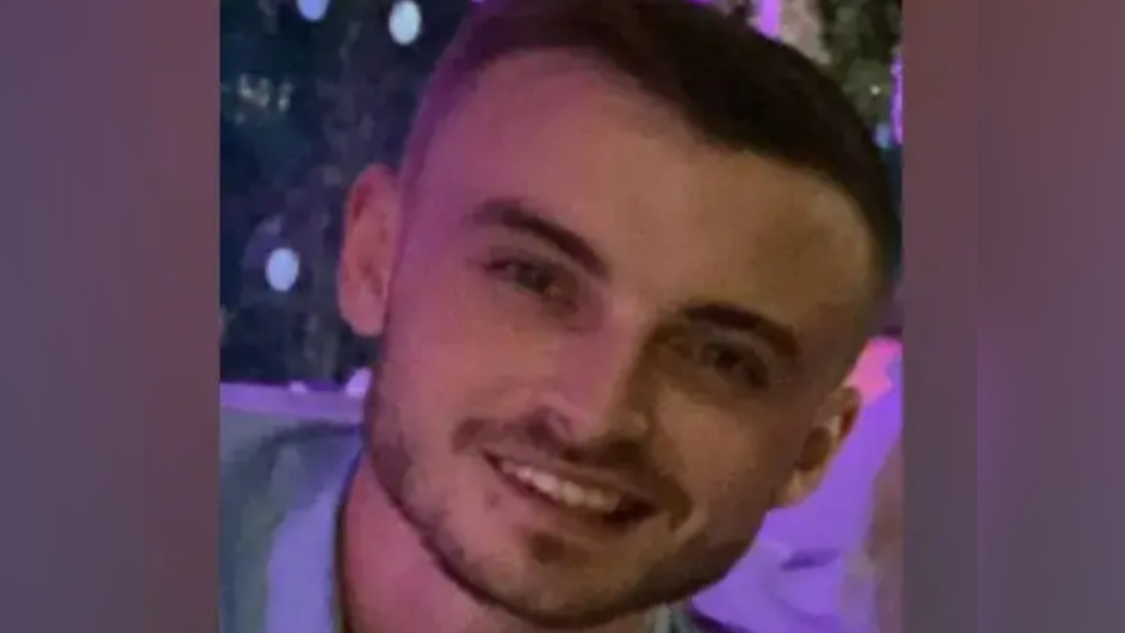 A picture of Jack Field, 24, who died in November 2023 after a car was driven over his head. Jack has brown hair and some facial hair. 