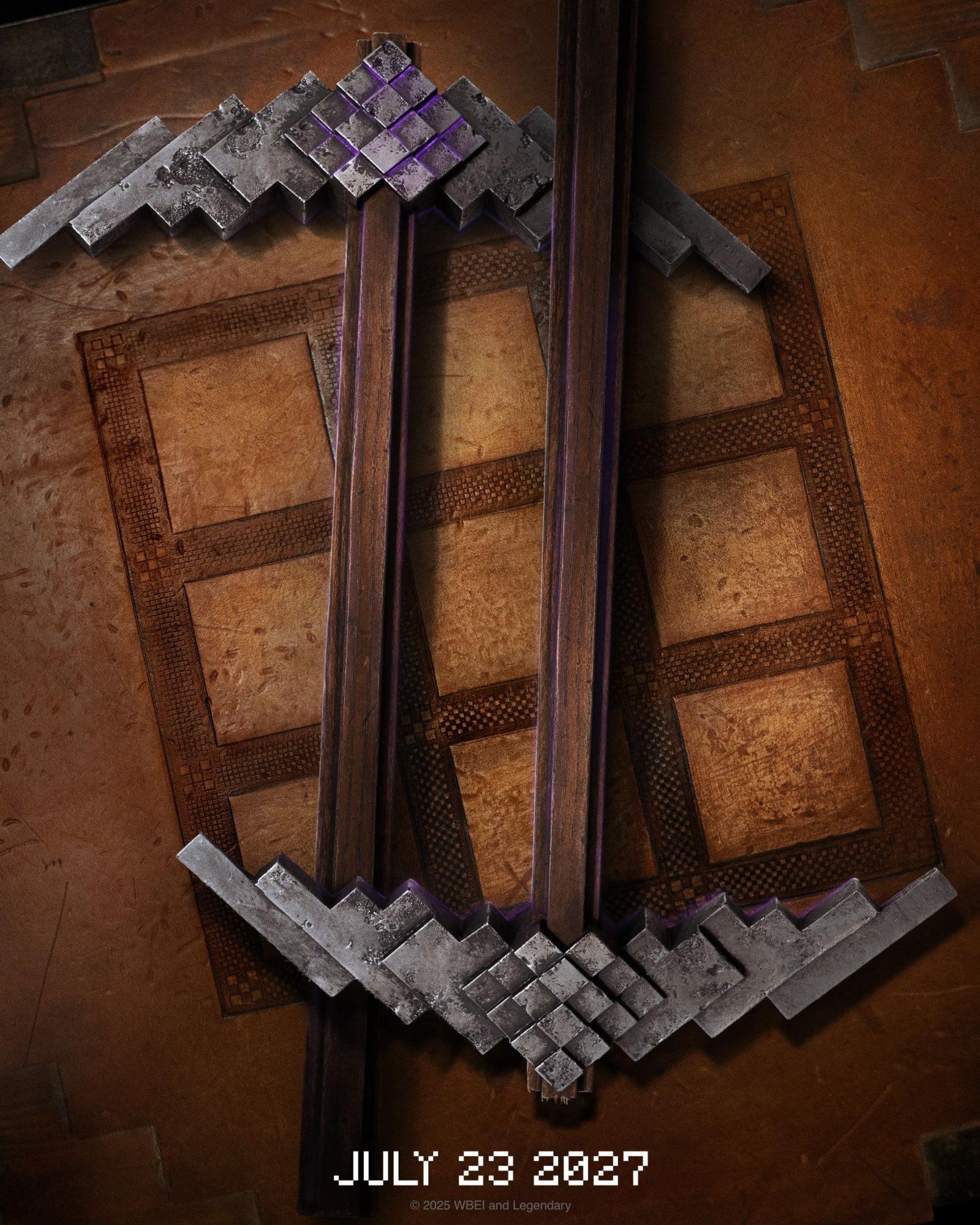 two pickaxes from the Minecraft game