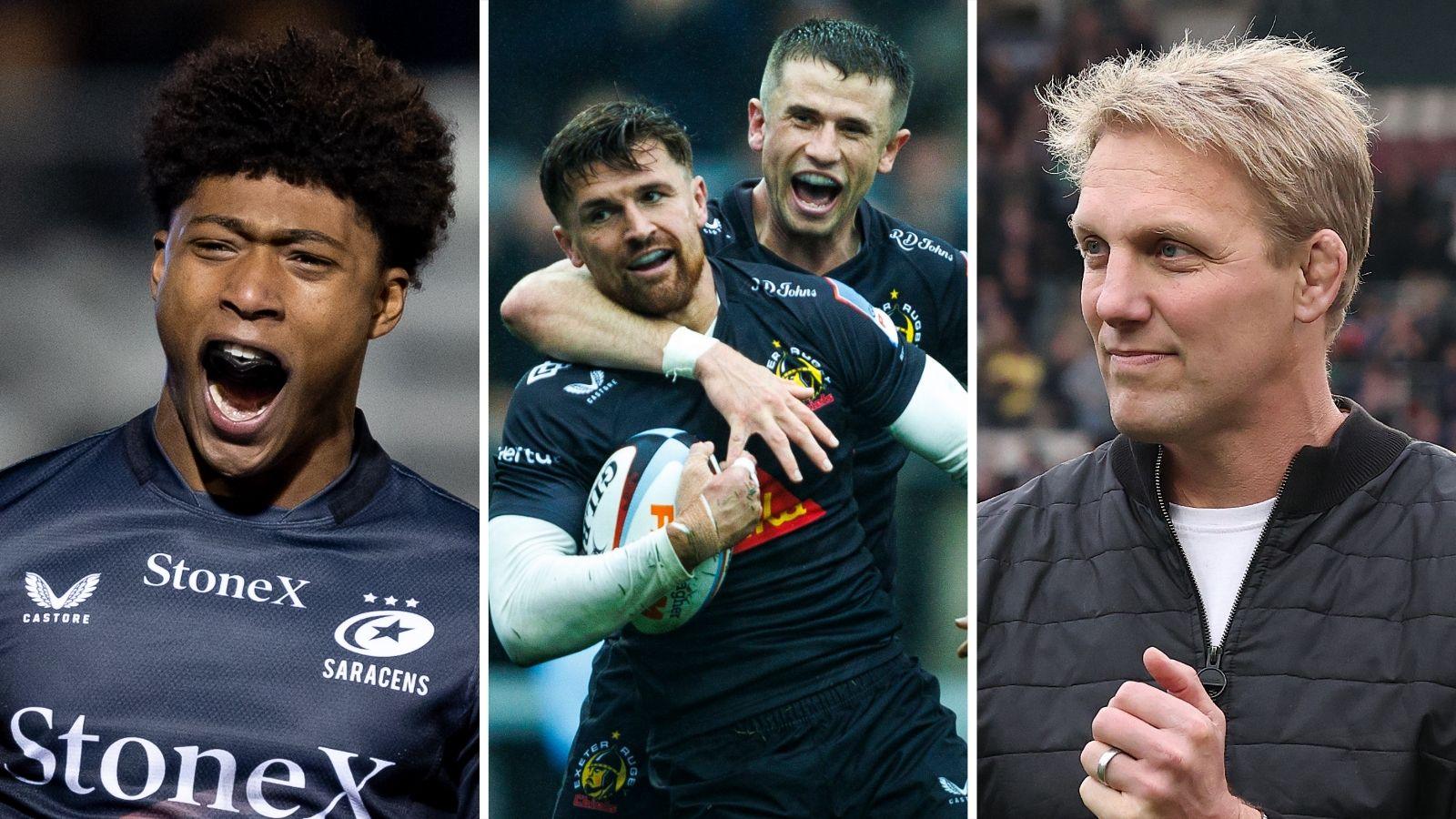 Noah Caluori, Harvey Skinner, Henry Slade and Lewis Moody in a composite images