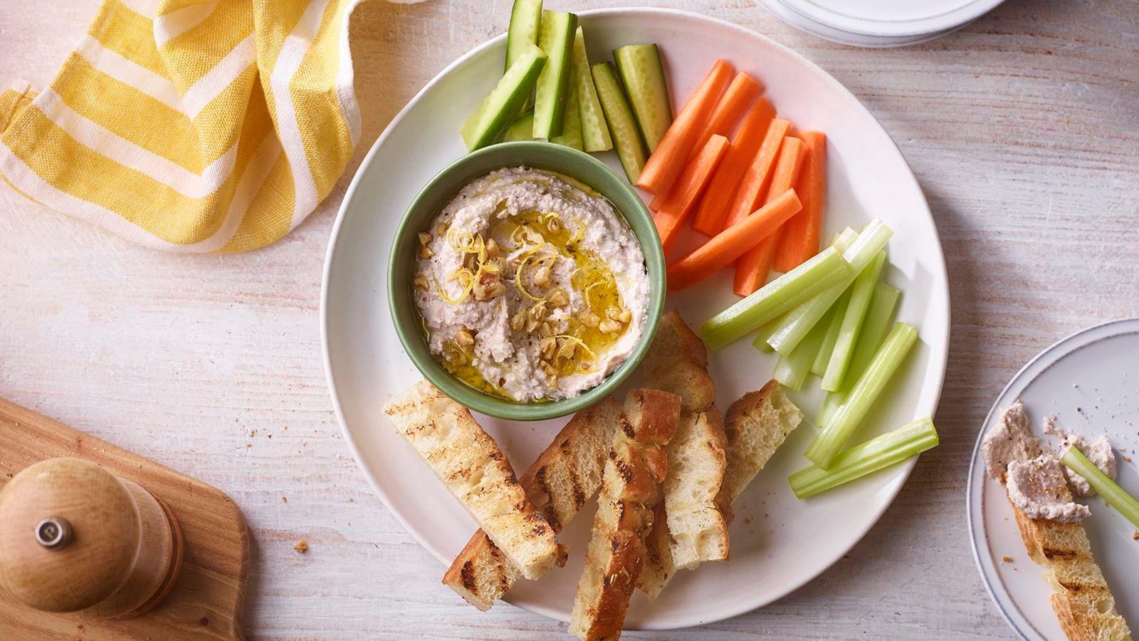 Cannellini cottage cheese dip