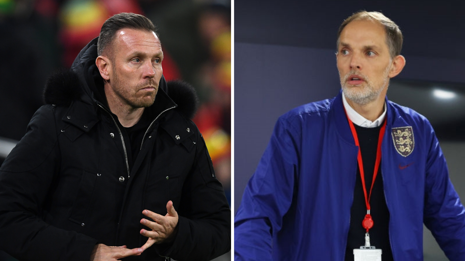 Craig Bellamy and Thomas Tuchel