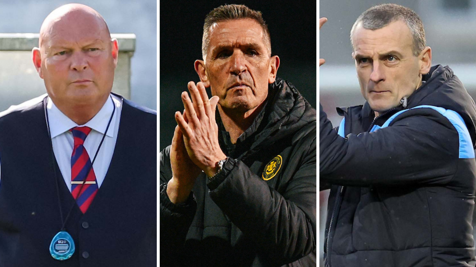 David Jeffrey, Stephen Baxter and Oran Kearney 