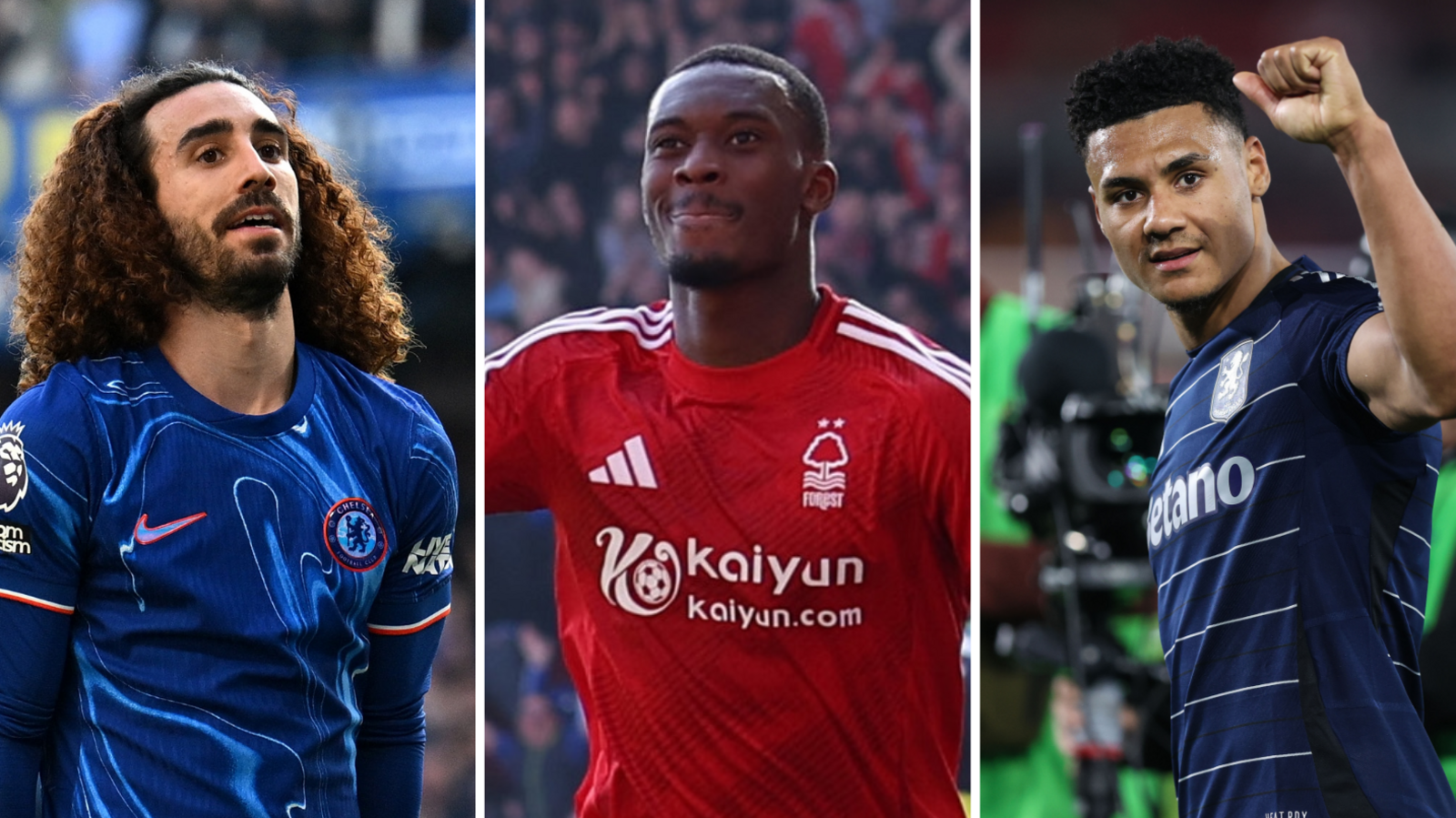 Marc Cucurella, Callum Hudson-Odoi, Ollie Watkins