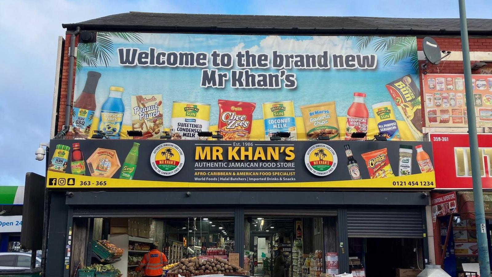 Mr Khan's food store