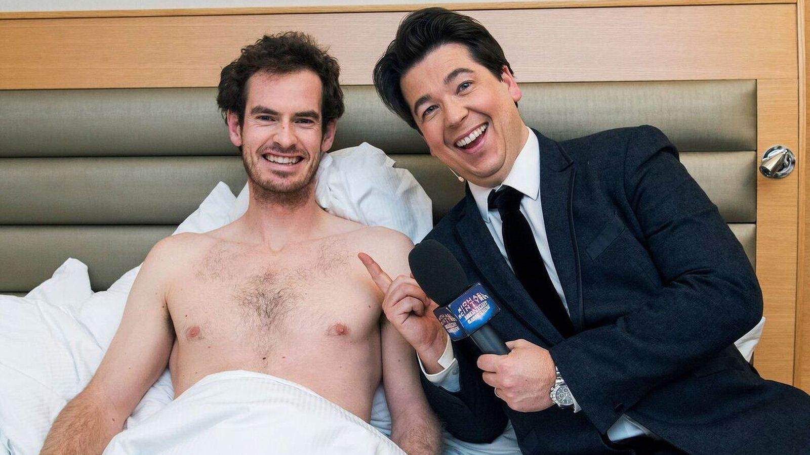 Andy Murray and Michael McIntyre