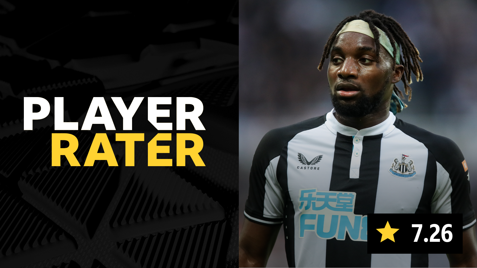 Player Rater - Allan Saint-Maximin 7.26