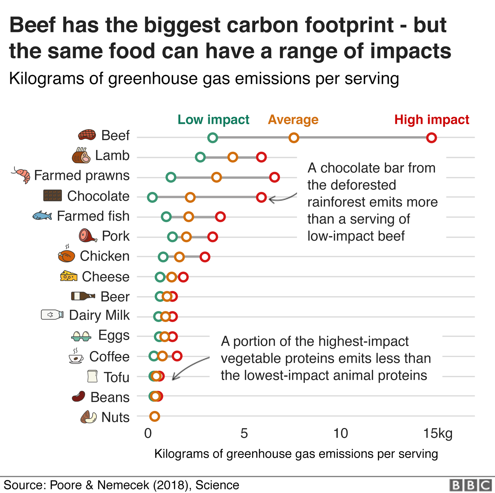 The carbon footprint of beef