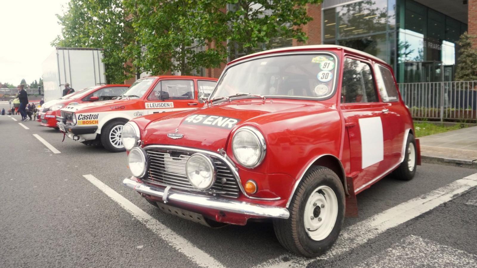 Cars on display at this year's event 