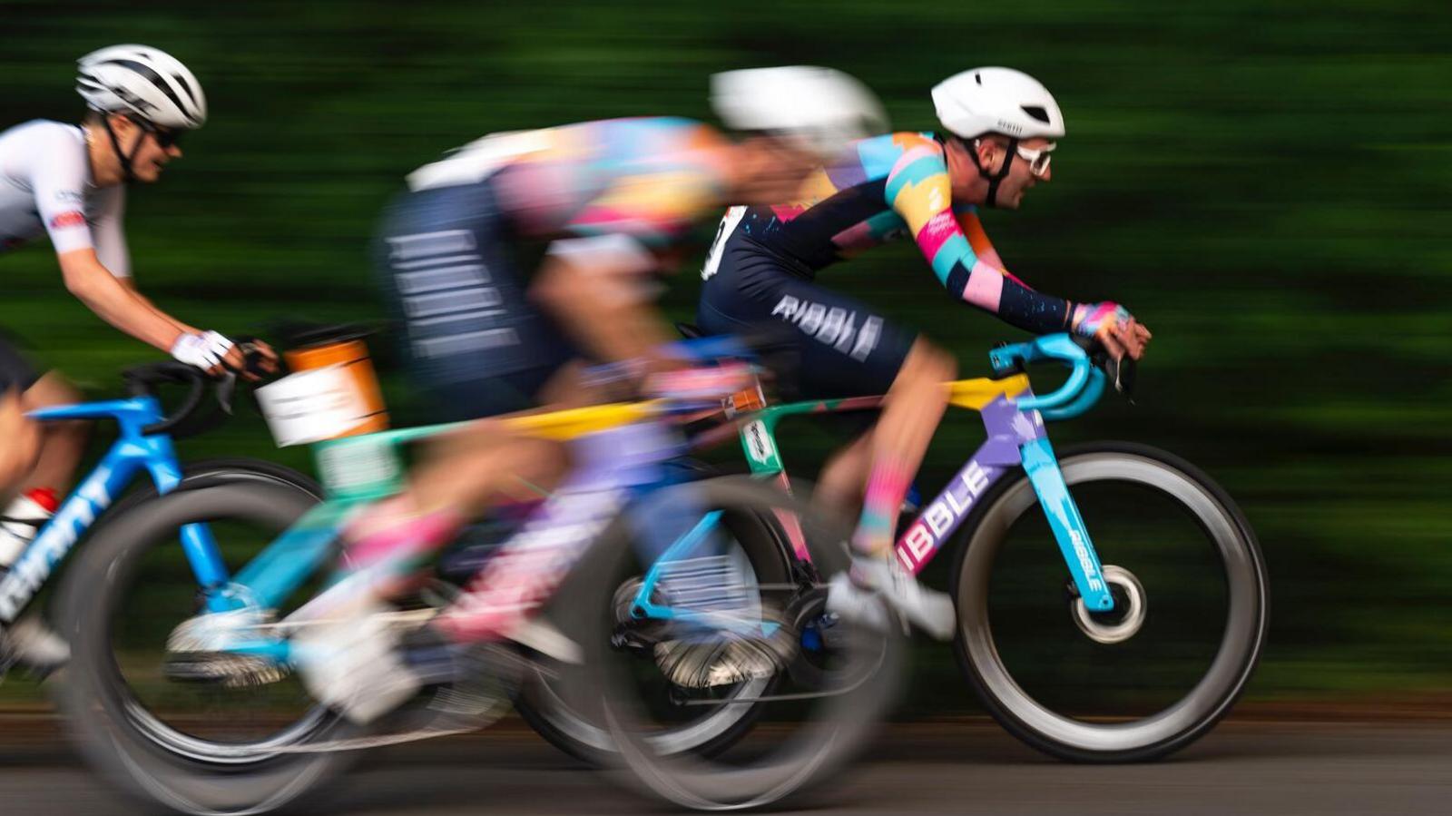 Generic image of racing cyclists