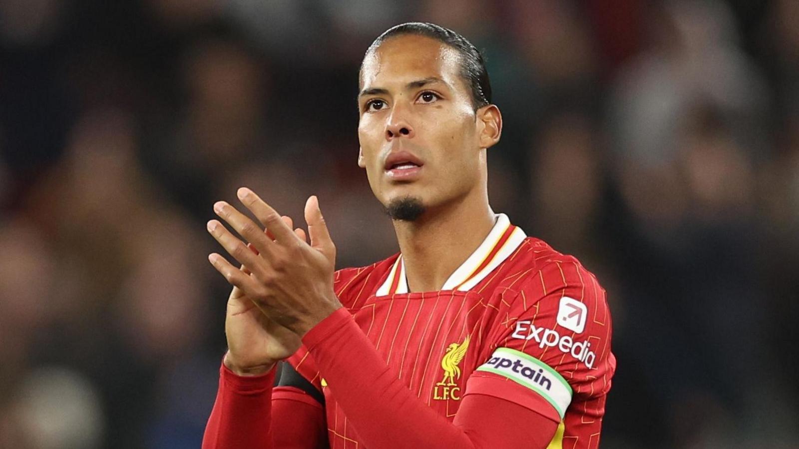 Virgil van Dijk: Liverpool captain in contract talks about new deal at  Anfield - BBC Sport