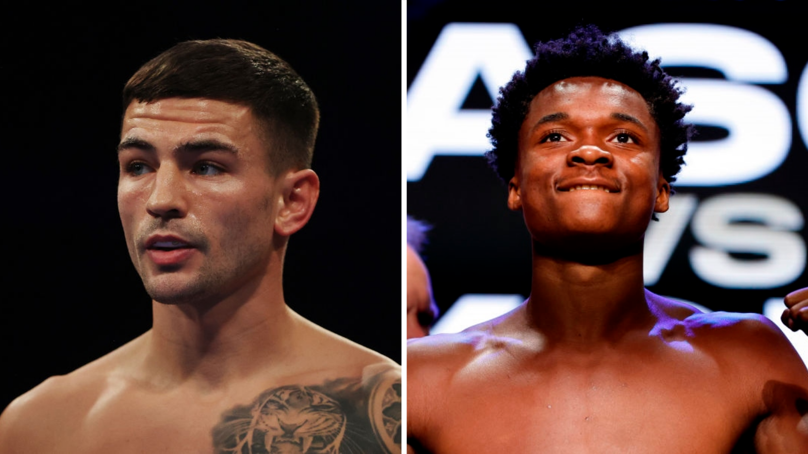 A side-by-side of Sam Noakes and Abdullah Mason