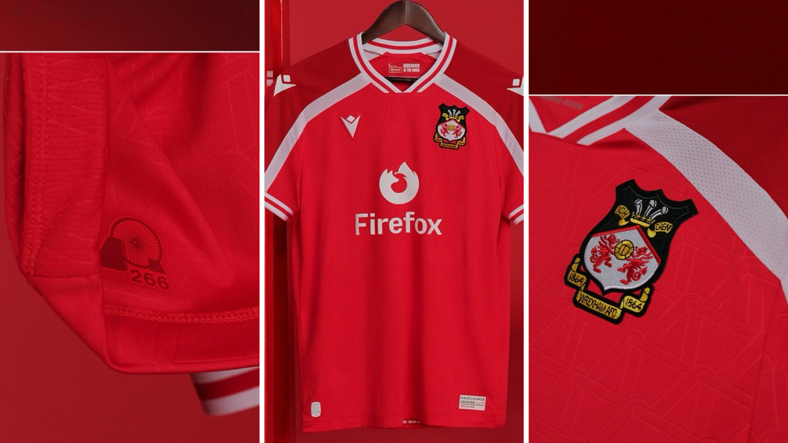Wrexham 2026-27 home shirt