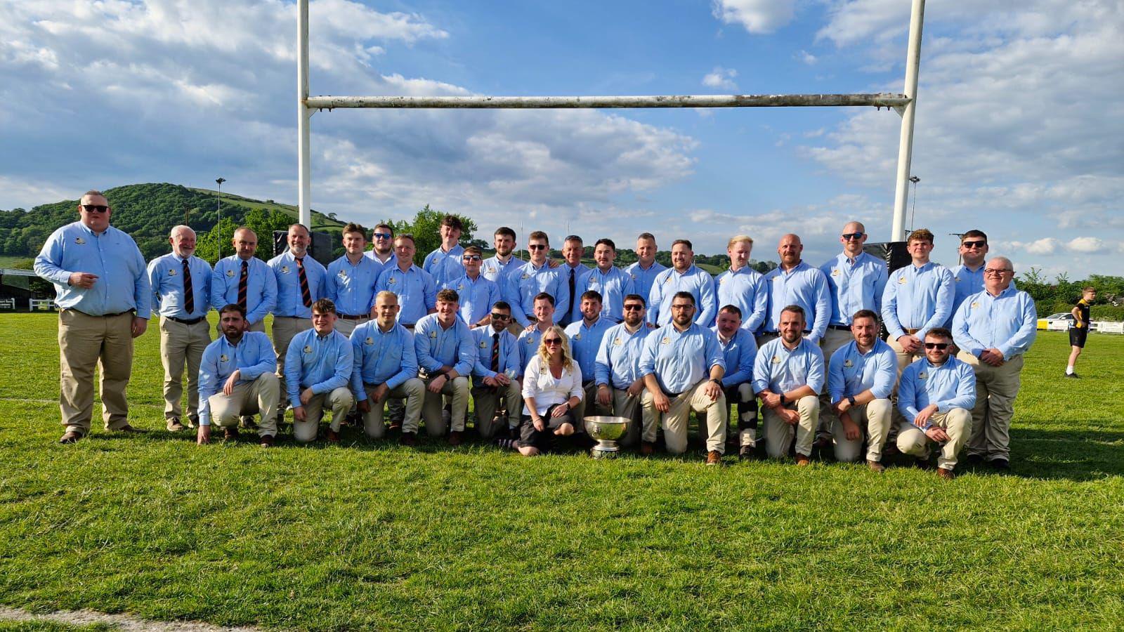 Abercraf RFC, enillwyr pencampwriaeth West Wales Bowl tymor 2024/25