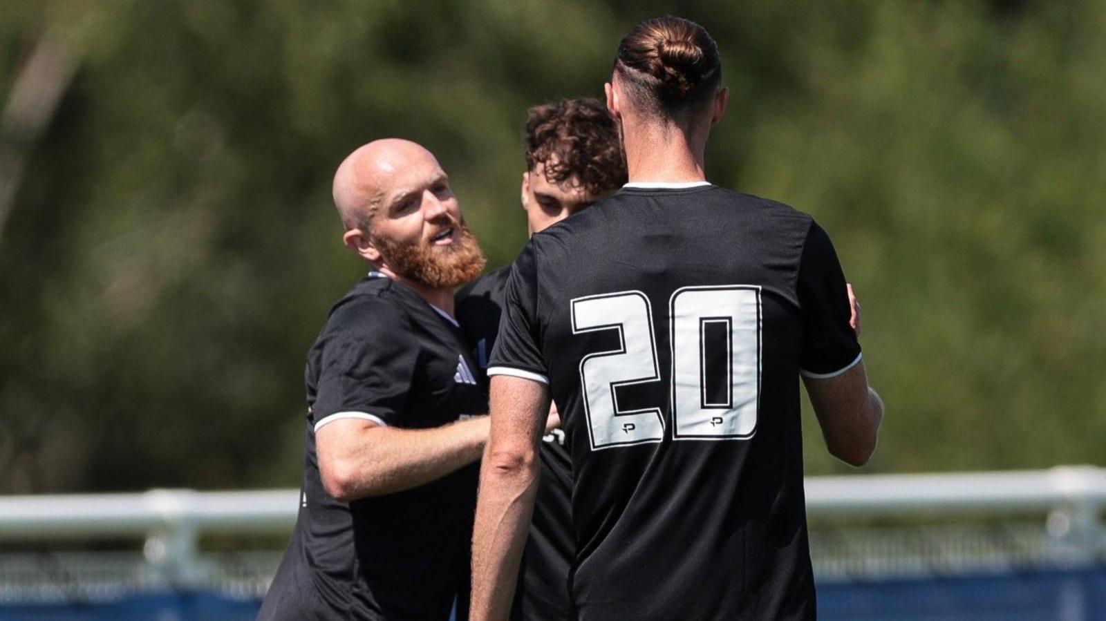 The PFA team are playing a series of friendlies as part of their 12-week pre-season training camp