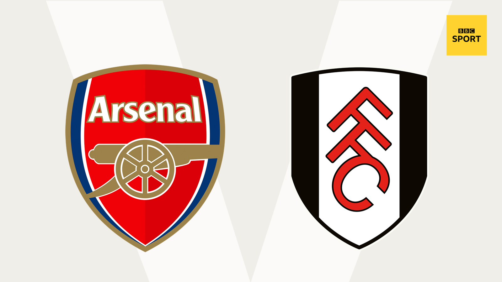 Arsenal v Fulham graphic