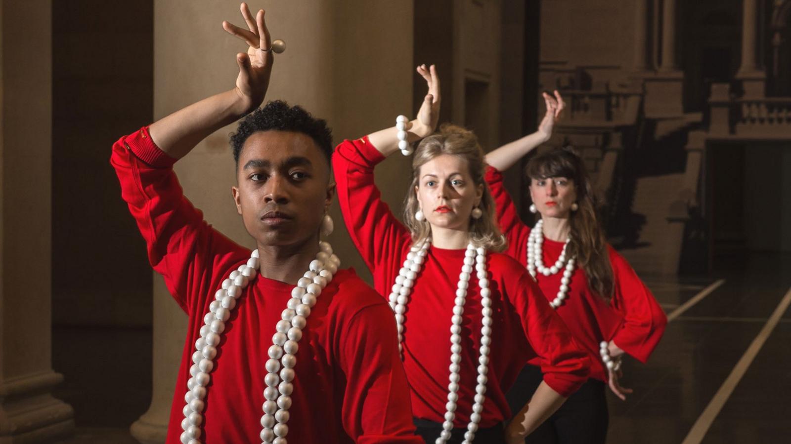 Dancers at Tate Britain