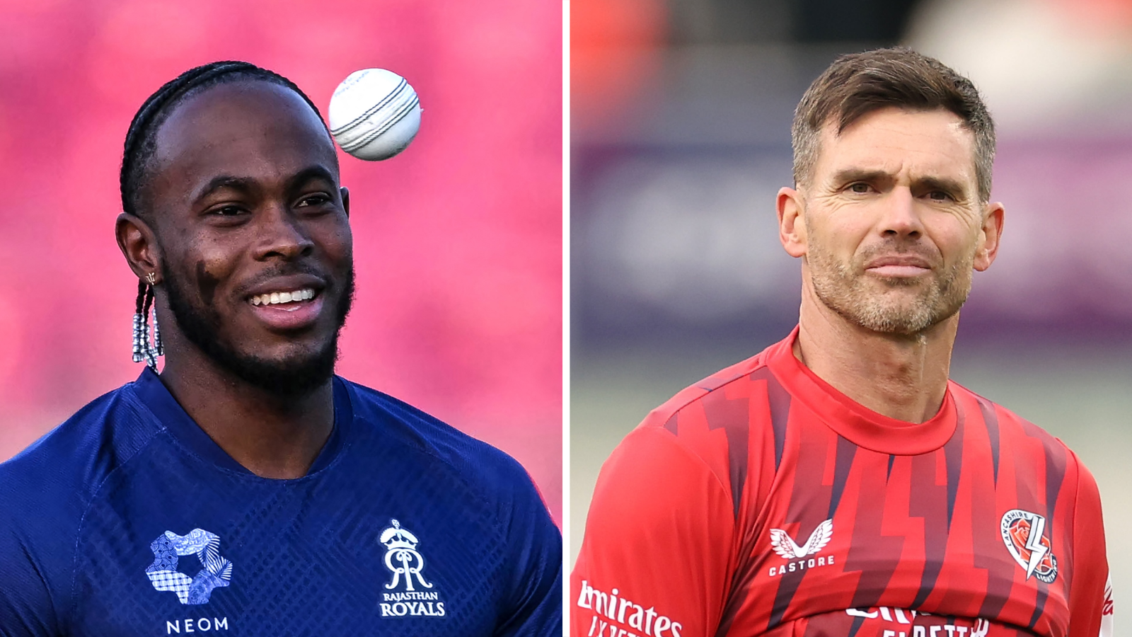Jofra Archer and James Anderson