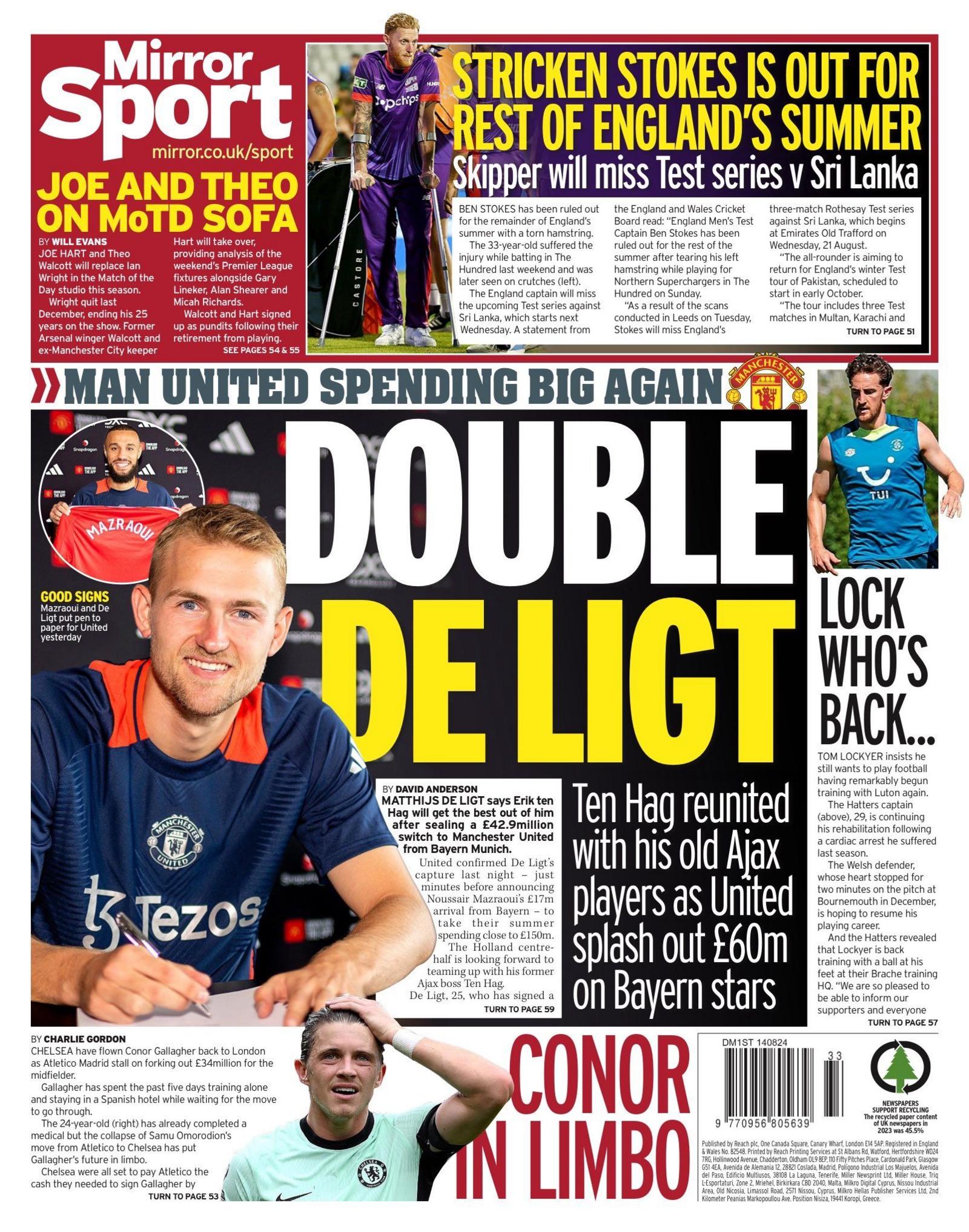 Mirror back page