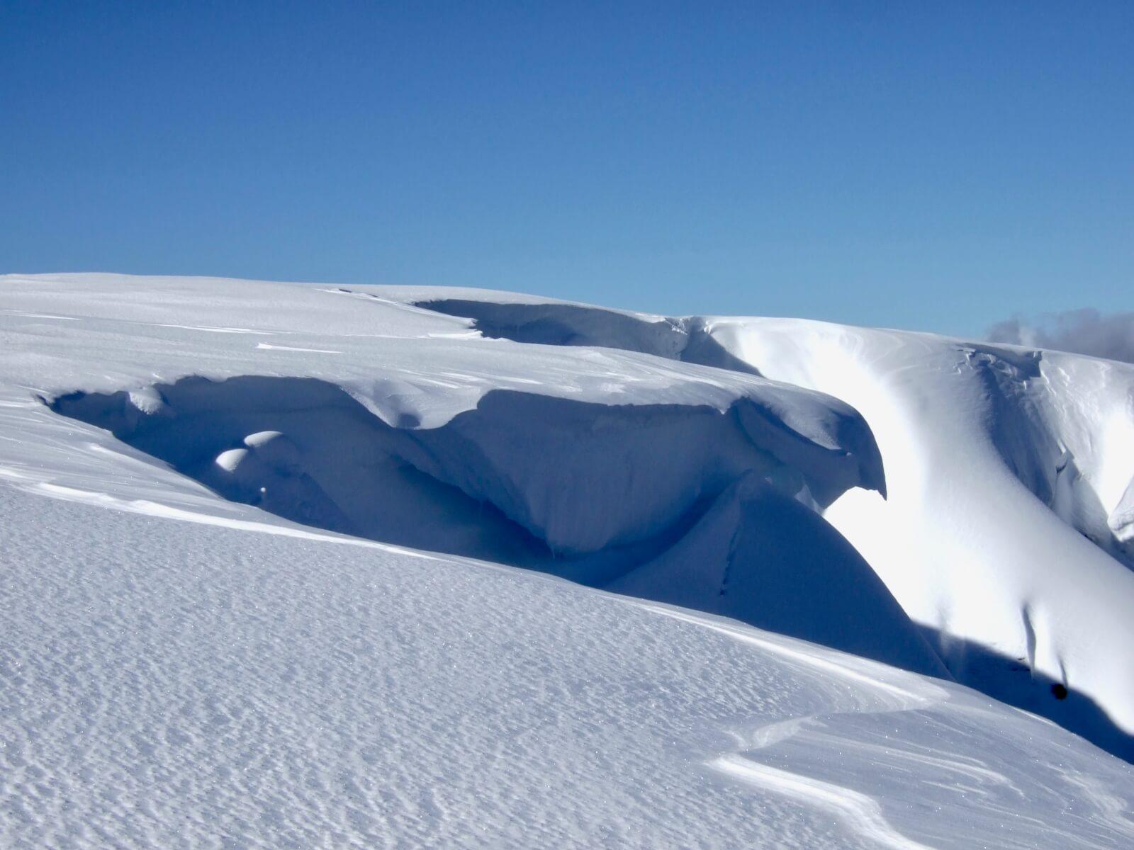 Cornices at Lochnagar on 27 February