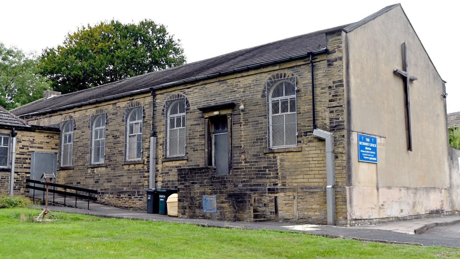 Exterior shot of Allerton Methodist Church in Bradford.