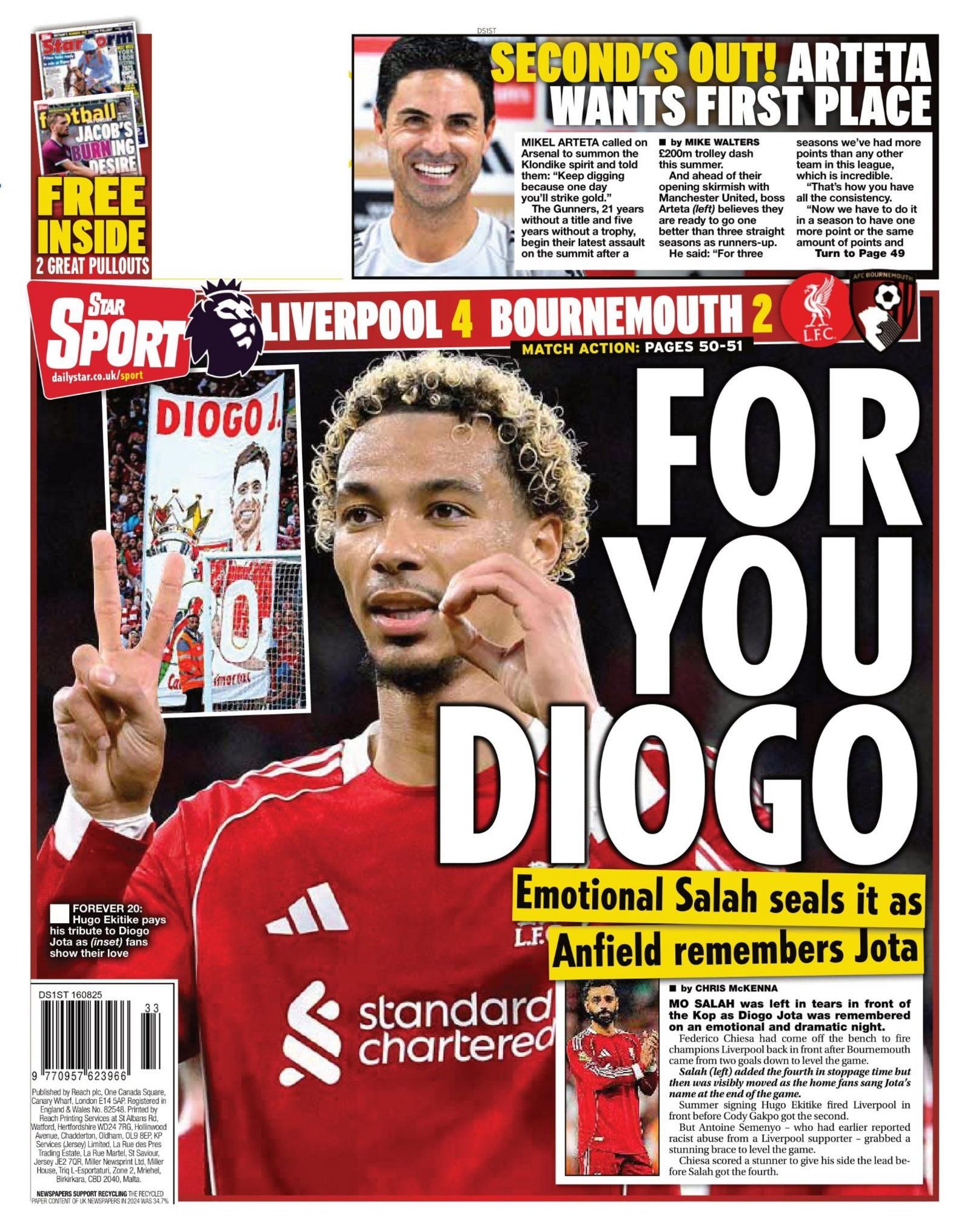 Star back page
