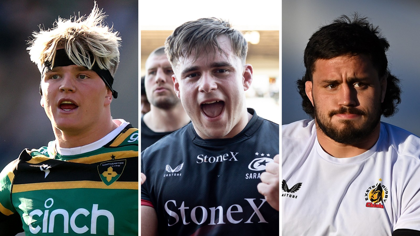 Henry Pollock, Theo Dan and Ethan Roots