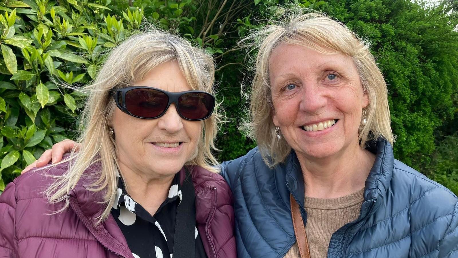 Mary and Janet at Roundhay Park