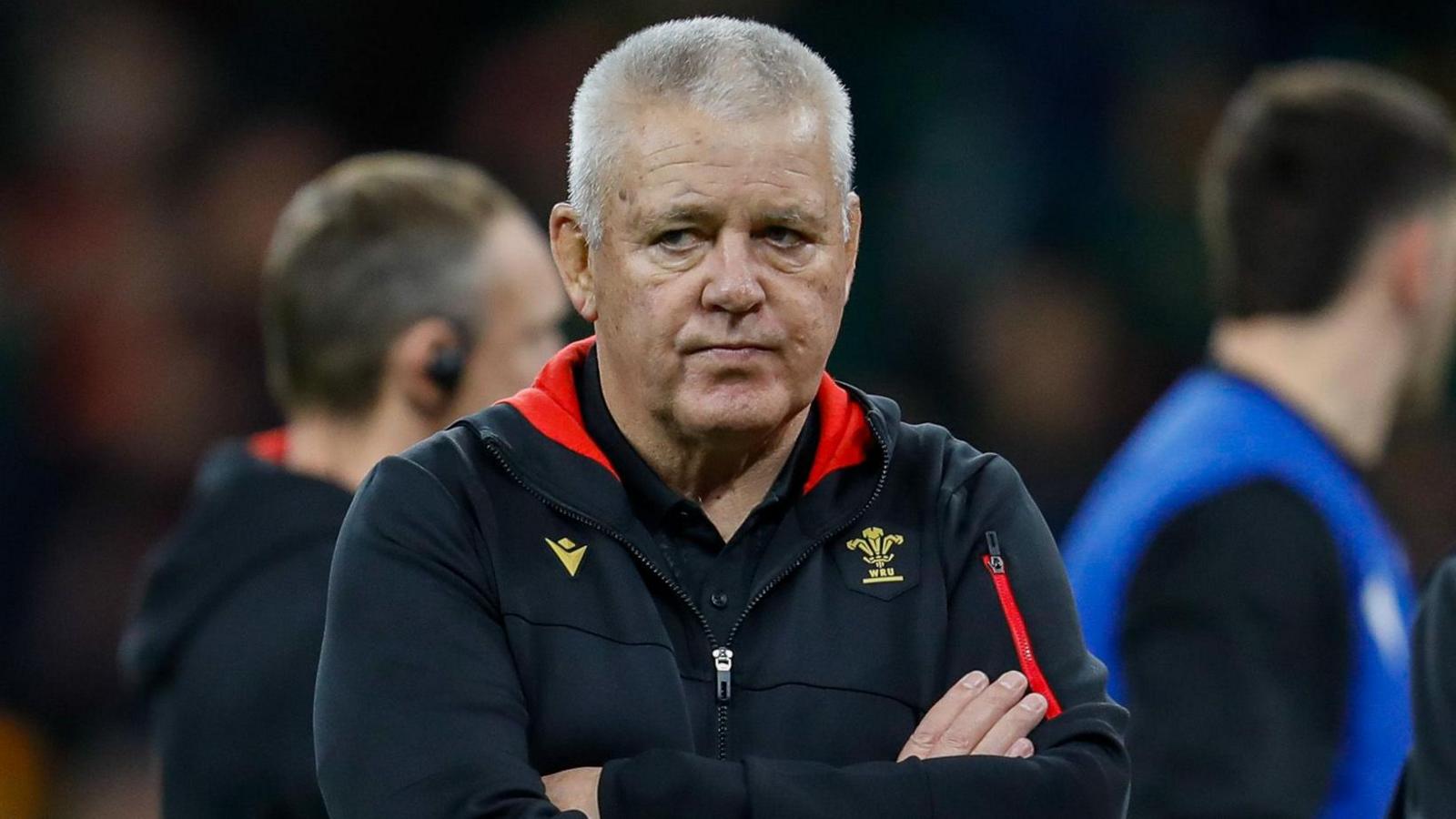 Wales head coach Warren Gatland folds his arms