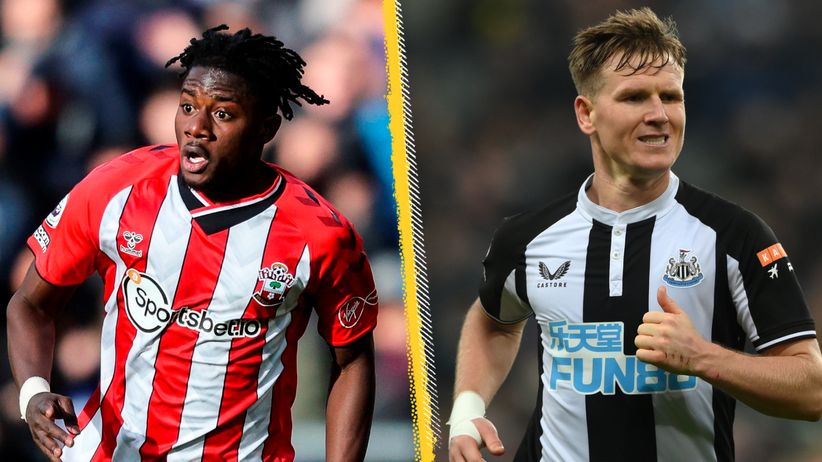 Mohammed Salisu and Matt Ritchie