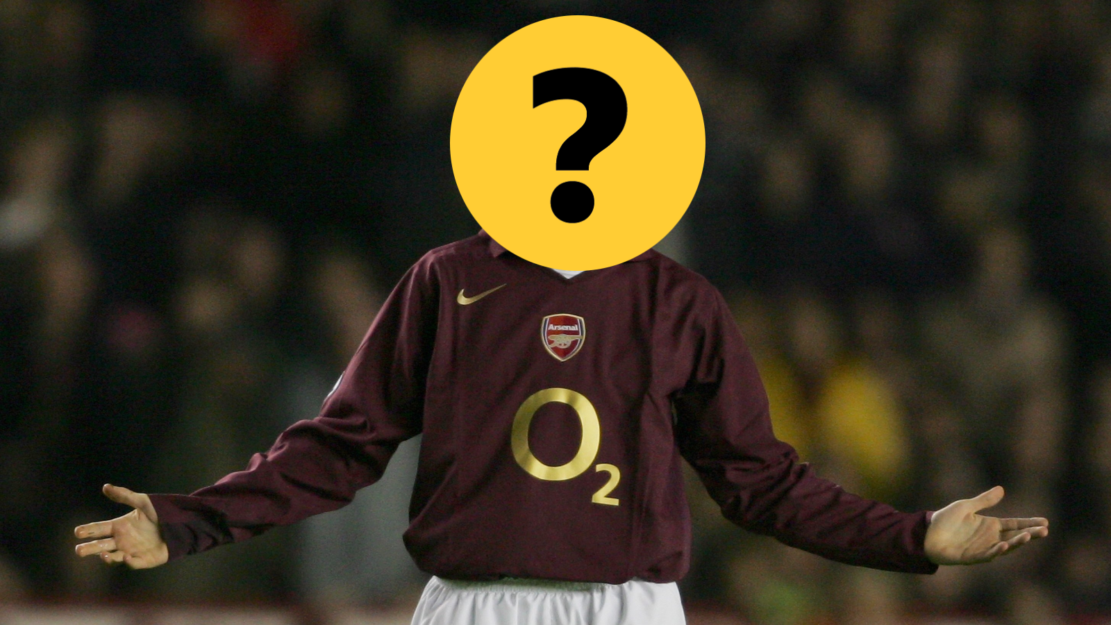 Arsenal player with hidden identity