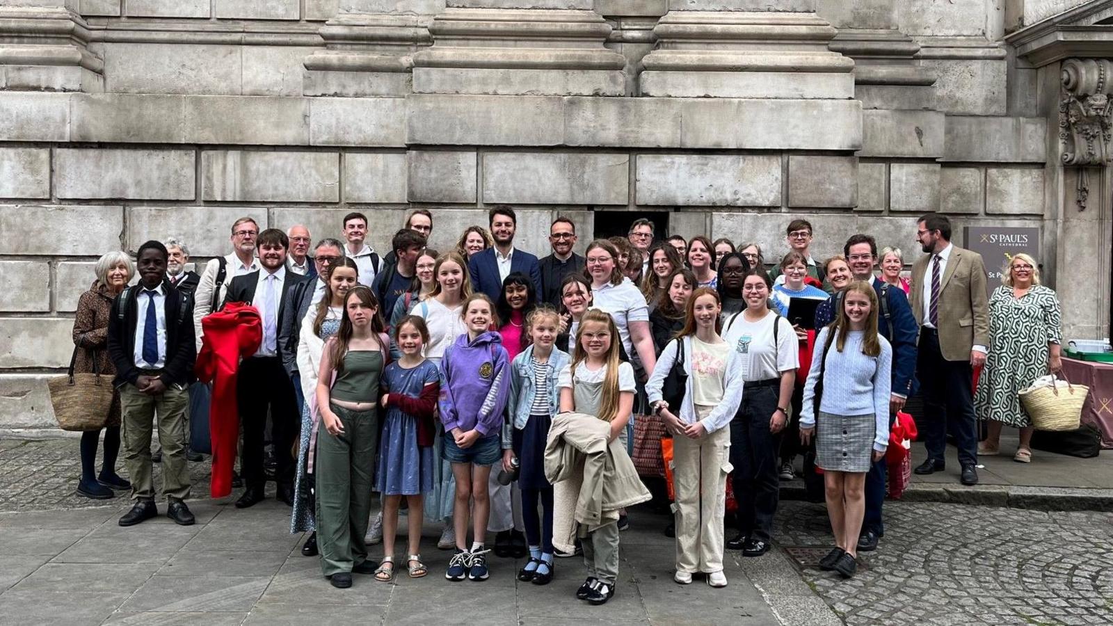 The choir in London