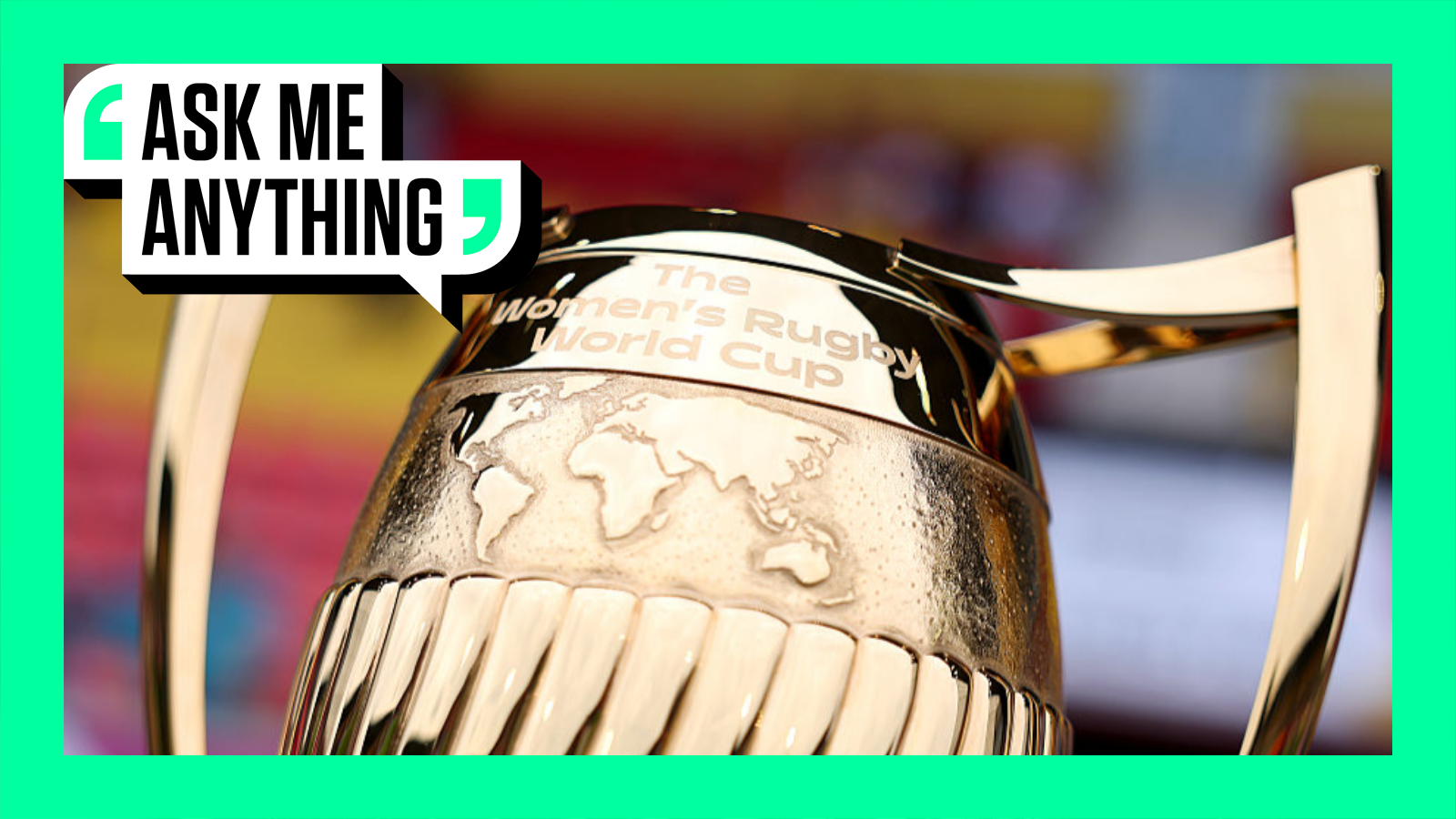 Women's Rugby World Cup trophy 