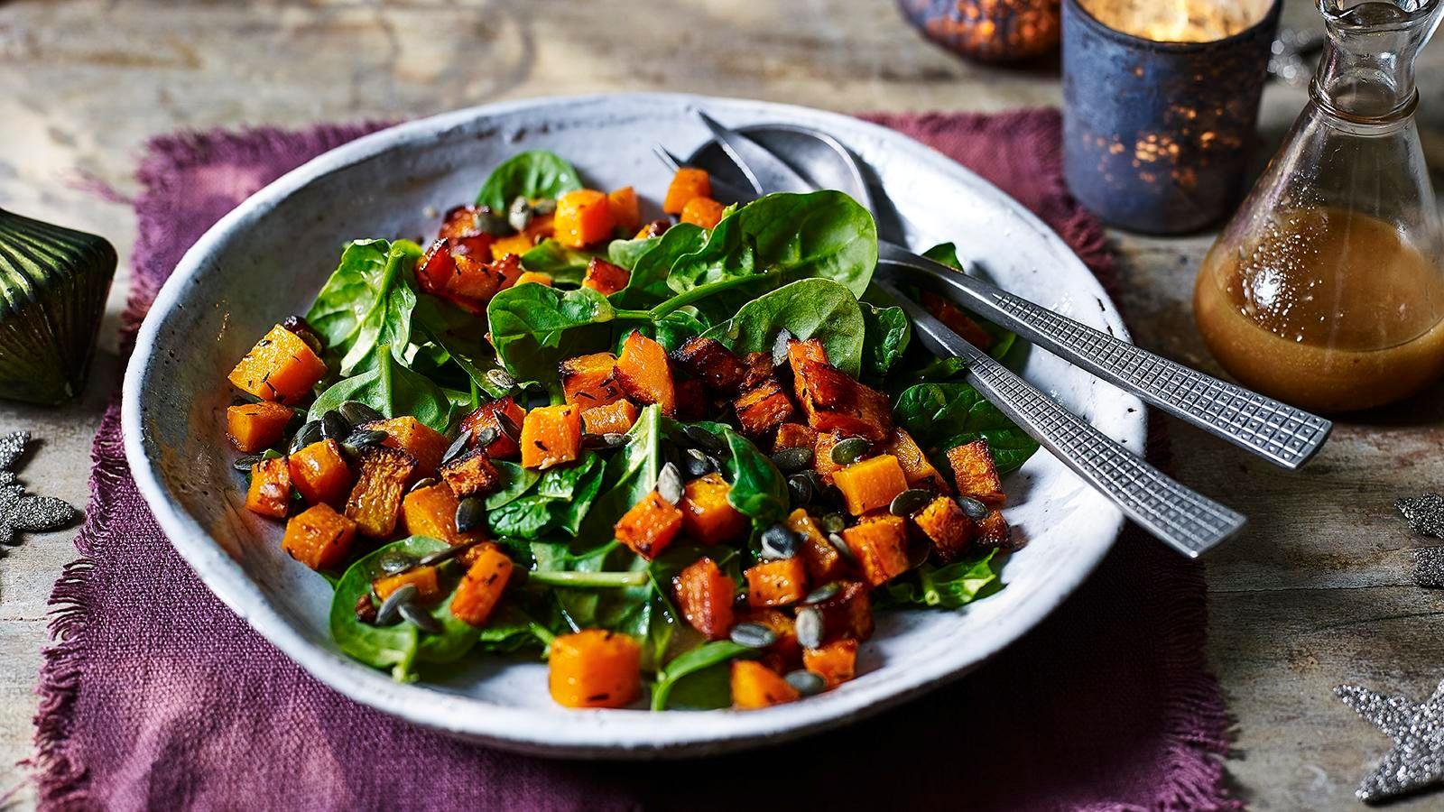 Roast squash salad